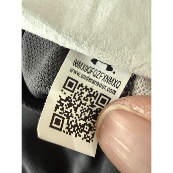 Under Armour Black White Running Training Loose Fit Shorts Play Up 1X - Picture 6 of 12